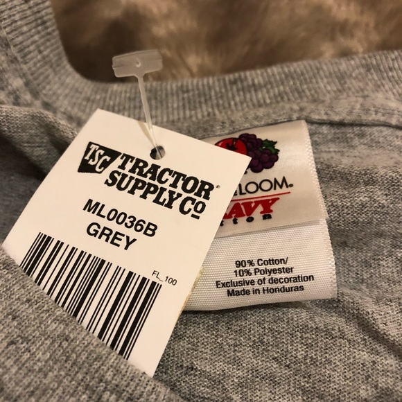 Tractor Supply Gray Vintage Tractor Graphic Tee 3X - Picture 3 of 4